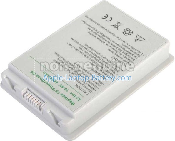 Battery for Apple PowerBook G4 15 inch M9677CH/A laptop