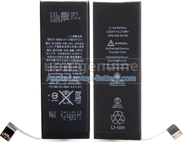 Battery for Apple A1662 laptop